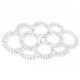 Sew-On Diamante Motif - 115mm x 58mm - Silver